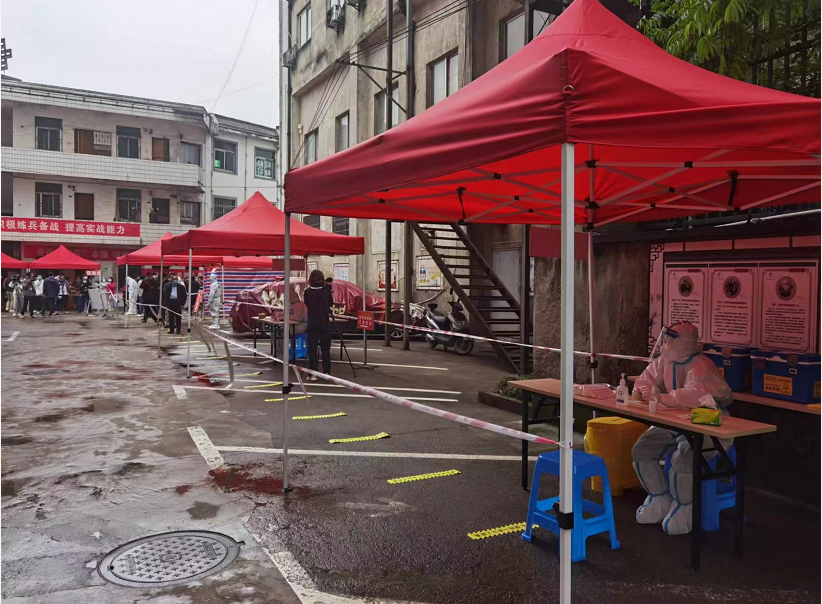 以演促防 以练筑防  ——丰润公司配合区疫指办、社区办开展疫情防控应急演练