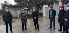 区委常委、副区长吴志平，副区长张轶督查物流园项目、双益二期项目复工情况